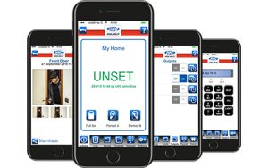 Alarm self monitoring via smart phone app €120 per year